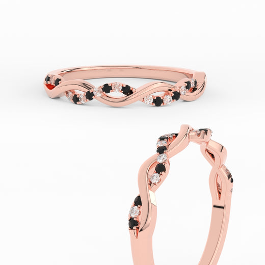 Infinity-Wedding-Band-With-Black-Diamond-In-18K-Rose-Gold-FD1122B-FI-RG