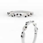 Load image into Gallery viewer, infinity-diamond-wedding-promise-band-with-black-diamond-in-white-gold-FD-1122B1GBLACKANGLE3-NL-WG
