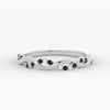 Load image into Gallery viewer, infinity-diamond-wedding-promise-band-with-black-diamond-in-white-gold-FD1122B1GBLACK-NL-WG