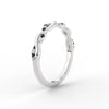 Load image into Gallery viewer, infinity-diamond-wedding-promise-band-with-black-diamond-in-white-gold-FD1122B1GBLACK-NL-WG