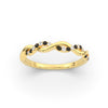 Load image into Gallery viewer, infinity-diamond-wedding-promise-band-with-black-diamond-in-yellow-gold-FD1122B1GBLACK-NL-YG