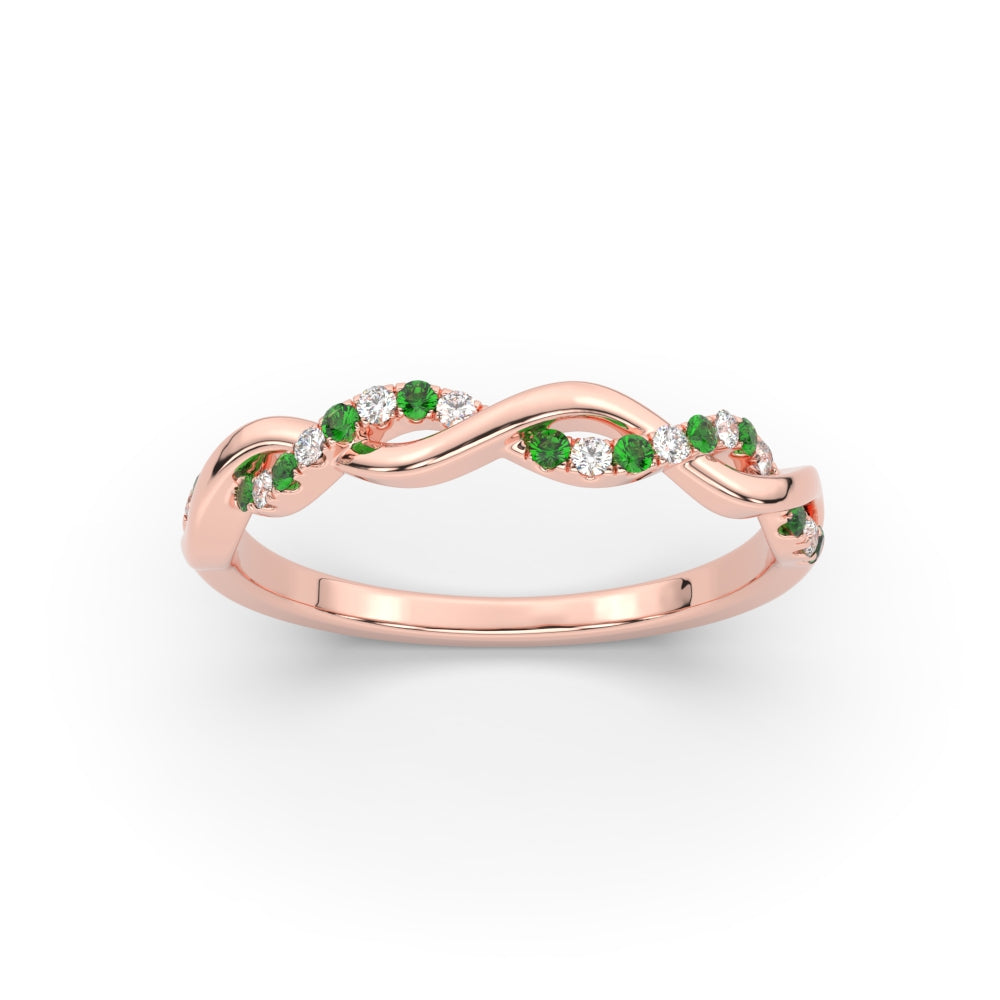 infinity-diamond-wedding-promise-band-with-emerald-in-rose-gold-FD1122B1GEMGR-NL-RG
