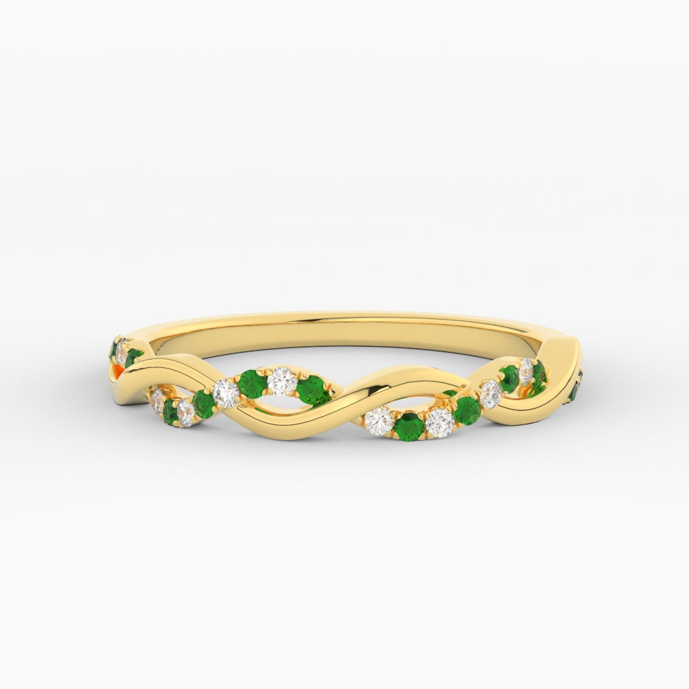 infinity-diamond-wedding-promise-band-with-emerald-in-yellow-gold-FD1122B1GEMGR-NL-YG