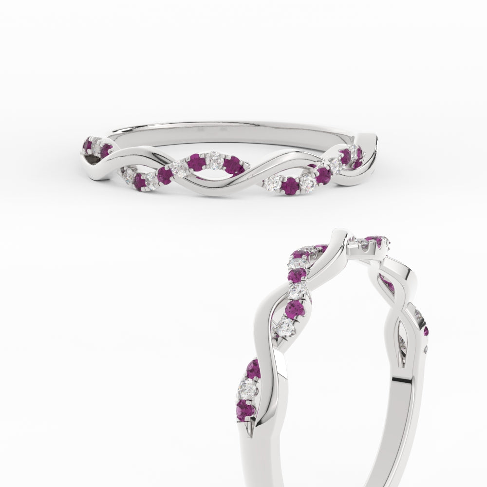 infinity-diamond-wedding-promise-band-with-pink-sapphire-in-white-gold-FD-1122B1GSADRPIANGLE3-NL-WG