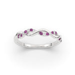 Load image into Gallery viewer, infinity-diamond-wedding-promise-band-with-pink-sapphire-in-white-gold-FD1122B1GSADRPI-NL-WG
