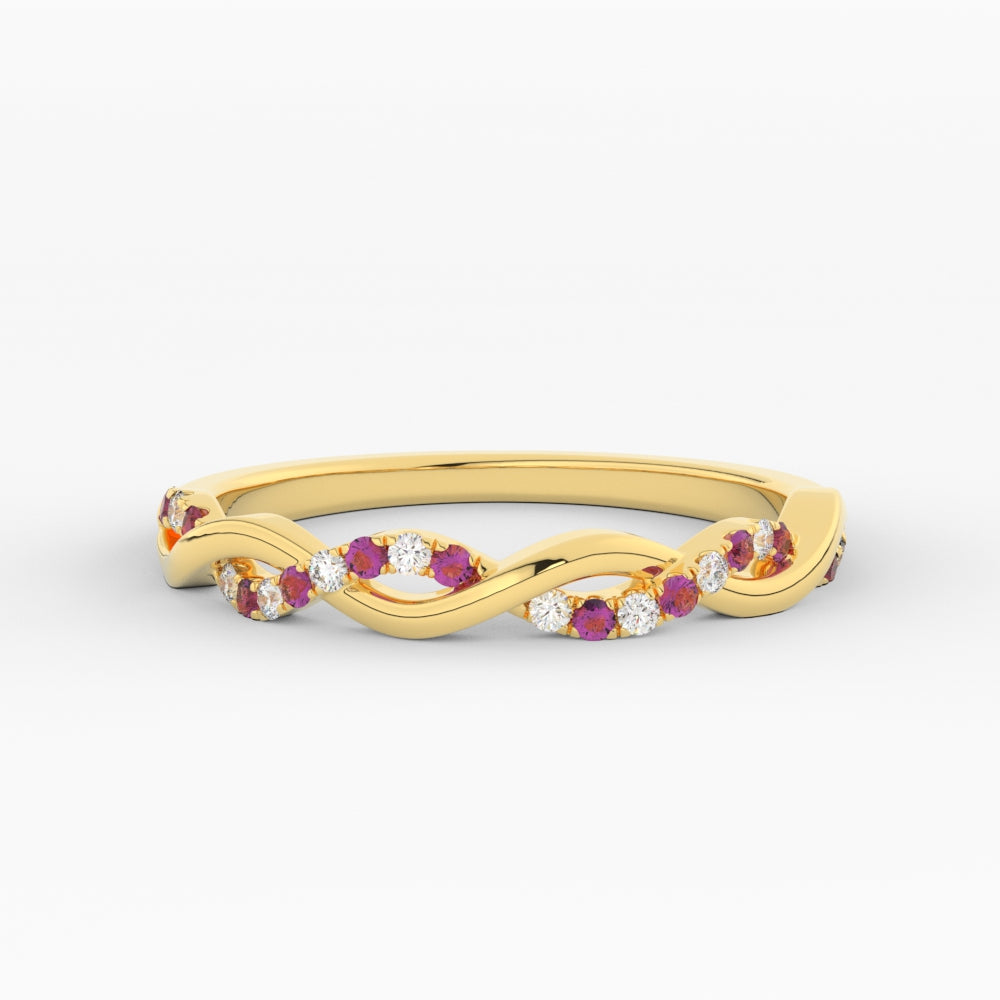 infinity-diamond-wedding-promise-band-with-pink-sapphire-in-yellow-gold-FD1122B1GSADRPI-NL-YG