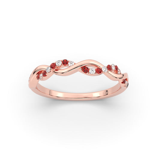 infinity-diamond-wedding-promise-band-with-ruby-in-rose-gold-FD1122B1GRUDR-NL-RG