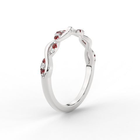 infinity-diamond-wedding-promise-band-with-ruby-in-white-gold-FD1122B1GRUDR-NL-WG