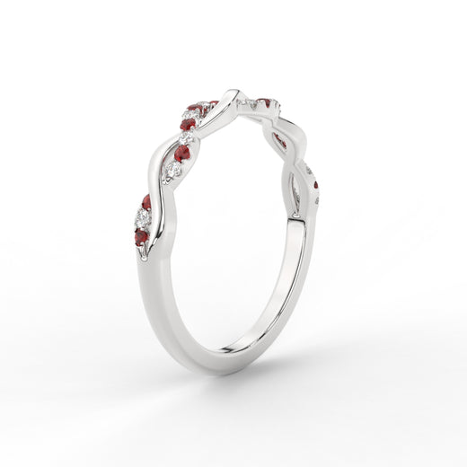 infinity-diamond-wedding-promise-band-with-ruby-in-white-gold-FD1122B1GRUDR-NL-WG