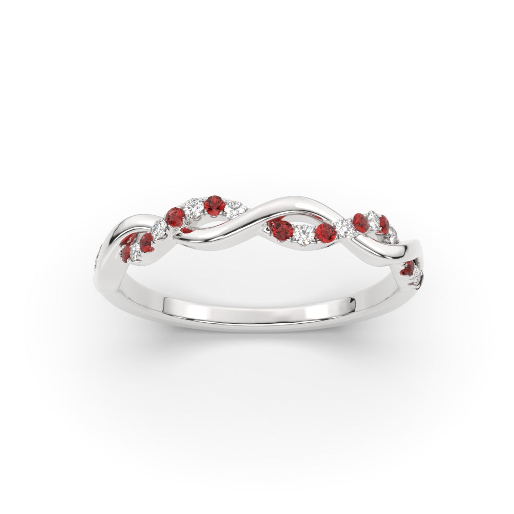 infinity-diamond-wedding-promise-band-with-ruby-in-white-gold-FD1122B1GRUDR-NL-WG