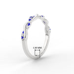 Load image into Gallery viewer, infinity-diamond-wedding-promise-band-with-sapphire-in-white-gold-FD1122B1GSABL-NL-WG
