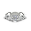 Load image into Gallery viewer, infinity-emerald-cut-twist-diamond-engagement-ring-in-white-gold-FD11157EMRANGLE3-NL-WG