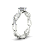 Load image into Gallery viewer, infinity-emerald-cut-twist-diamond-engagement-ring-in-white-gold-FD11157EMRANGLE3-NL-WG
