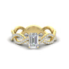 Load image into Gallery viewer, infinity-emerald-cut-twist-diamond-engagement-ring-in-yellow-gold-FD11157EMRANGLE3-NL-YG