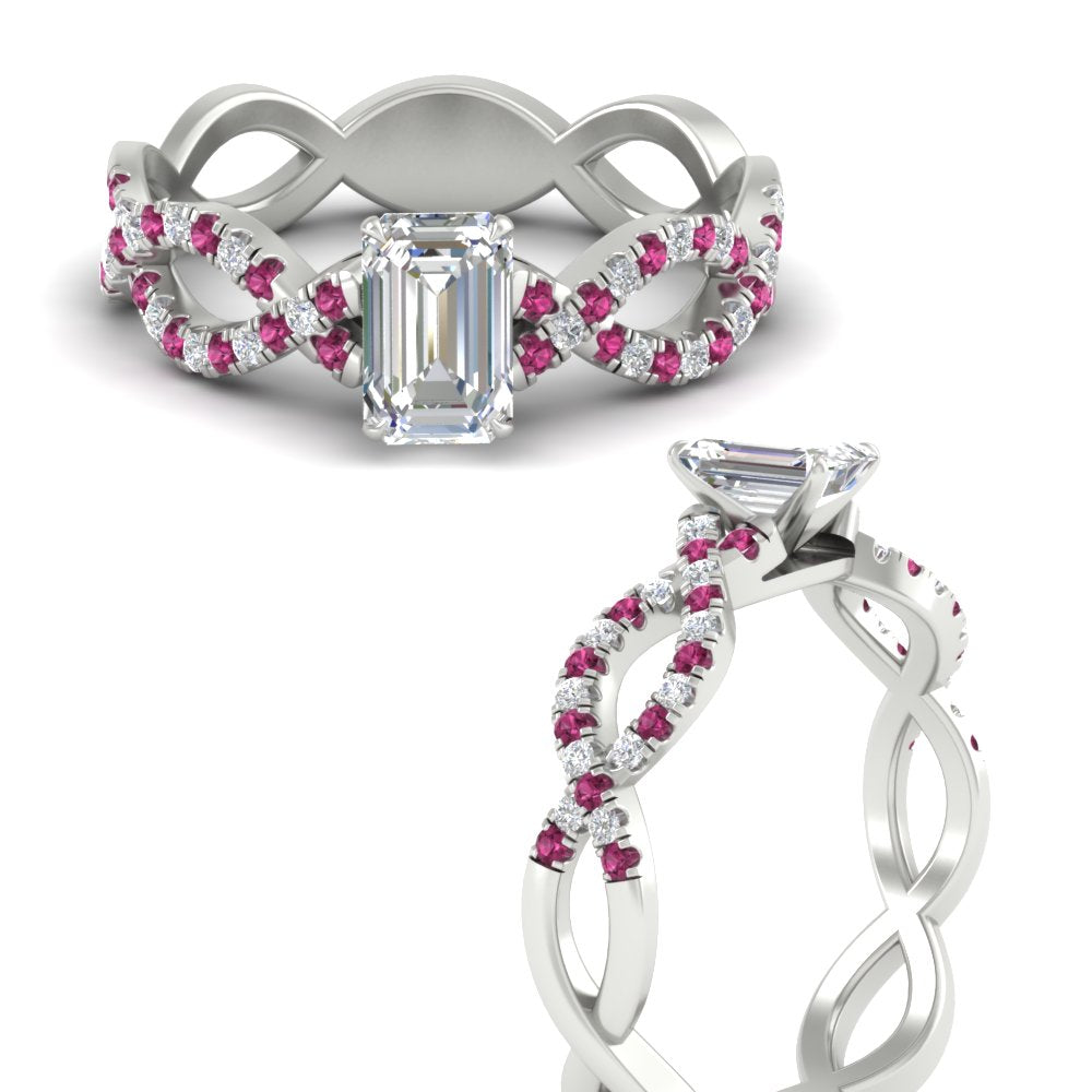 infinity-emerald-cut-twist-diamond-engagement-ring-with-pink-sapphire-in-white-gold-FD11157EMRGSADRPIANGLE3-NL-WG