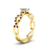 Load image into Gallery viewer, infinity-emerald-cut-twist-diamond-engagement-ring-with-ruby-in-yellow-gold-FD11157EMRGRUDRANGLE3-NL-YG