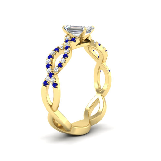 infinity-emerald-cut-twist-diamond-engagement-ring-with-sapphire-in-yellow-gold-FD11157EMRGSABLANGLE3-NL-YG