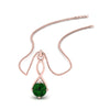 Load image into Gallery viewer, Infinity Solitaire Pendant