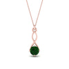 Load image into Gallery viewer, Infinity Solitaire Pendant