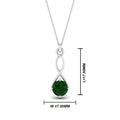 Thumbnail 58 - Infinity Solitaire Pendant