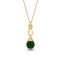 Thumbnail 61 - Infinity Solitaire Pendant