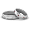 Load image into Gallery viewer, infinity-engraved-his-and-her-ruby-matching-bands-in-white-gold-FD9352BGRUDR-NL-WG.jpg