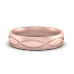 Load image into Gallery viewer, Infinity Grooved Mens Gold Ring
