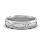 Load image into Gallery viewer, Infinity Grooved Mens Gold Ring
