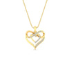 Load image into Gallery viewer, infinity-heart-pendant-necklace-in-yellow-gold-plated-silver-with-lab-grown-diamonds-fdpd11553angle1-nl-yg