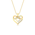 Thumbnail 2 - infinity-heart-pendant-necklace-in-yellow-gold-plated-silver-with-lab-grown-diamonds-fdpd11553angle1-nl-yg