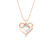 Load image into Gallery viewer, infinity-heart-pendant-rose-gold-fdpd11553angle1-nl-rg