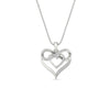 Load image into Gallery viewer, infinity-heart-pendant-white-gold-fdpd11553angle1-nl-wg