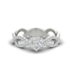 Load image into Gallery viewer, infinity-heart-shaped-twist-diamond-engagement-ring-in-white-gold-FD11157HTRANGLE3-NL-WG