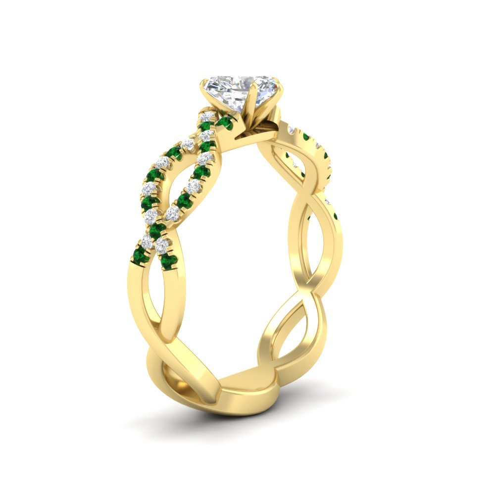 infinity-heart-shaped-twist-diamond-engagement-ring-with-emerald-in-yellow-gold-FD11157HTRGEMGRANGLE3-NL-YG