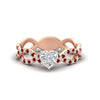 Load image into Gallery viewer, infinity-heart-shaped-twist-diamond-engagement-ring-with-ruby-in-rose-gold-FD11157HTRGRUDRANGLE3-NL-RG
