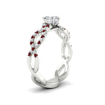 Load image into Gallery viewer, infinity-heart-shaped-twist-diamond-engagement-ring-with-ruby-in-white-gold-FD11157HTRGRUDRANGLE3-NL-WG