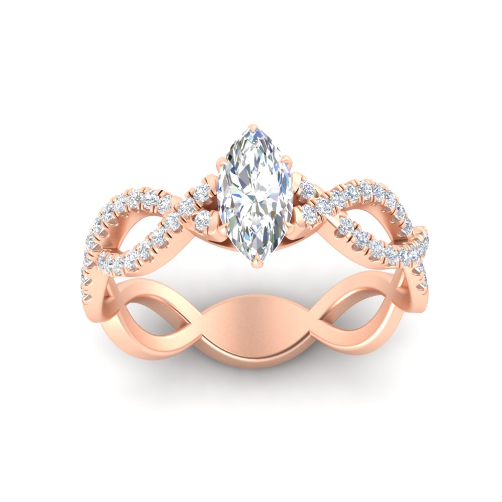 infinity-marquise-cut-twist-diamond-engagement-ring-in-rose-gold-FD11157MQRANGLE3-NL-RG