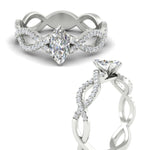 Load image into Gallery viewer, infinity-marquise-cut-twist-diamond-engagement-ring-in-white-gold-FD11157MQRANGLE3-NL-WG

