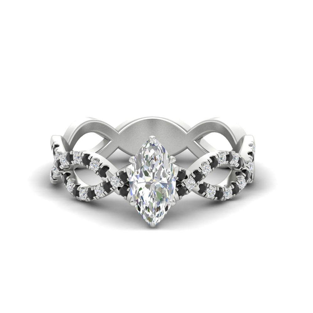 infinity-marquise-cut-twist-diamond-engagement-ring-with-black-diamond-in-white-gold-FD11157MQRGBLACKANGLE3-NL-WG