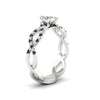 Load image into Gallery viewer, infinity-marquise-cut-twist-diamond-engagement-ring-with-black-diamond-in-white-gold-FD11157MQRGBLACKANGLE3-NL-WG