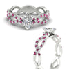 Load image into Gallery viewer, infinity-marquise-cut-twist-diamond-engagement-ring-with-pink-sapphire-in-white-gold-FD11157MQRGSADRPIANGLE3-NL-WG