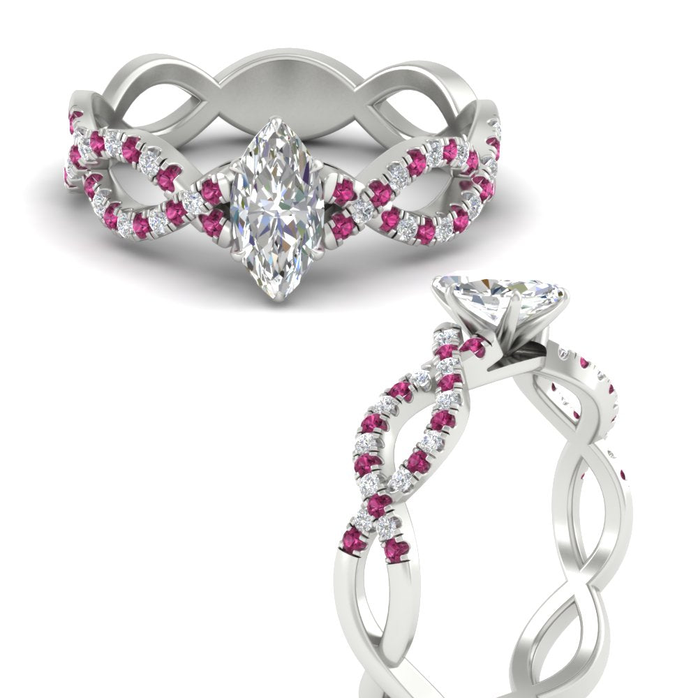 infinity-marquise-cut-twist-diamond-engagement-ring-with-pink-sapphire-in-white-gold-FD11157MQRGSADRPIANGLE3-NL-WG