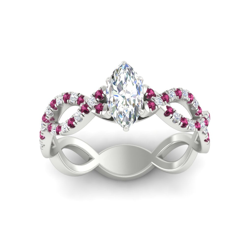 infinity-marquise-cut-twist-diamond-engagement-ring-with-pink-sapphire-in-white-gold-FD11157MQRGSADRPIANGLE3-NL-WG