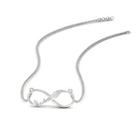 Load image into Gallery viewer, infinity-name-necklace-in-FDPD11295-NL-WG
