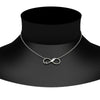 Load image into Gallery viewer, infinity-name-necklace-in-FDPD11295-NL-WG