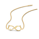 Load image into Gallery viewer, infinity-name-necklace-in-FDPD11295-NL-YG
