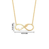 Load image into Gallery viewer, infinity-name-necklace-in-FDPD11295-NL-YG