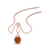 Load image into Gallery viewer, Infinity Solitaire Pendant