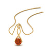 Load image into Gallery viewer, Infinity Solitaire Pendant