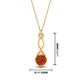 Thumbnail 50 - Infinity Solitaire Pendant